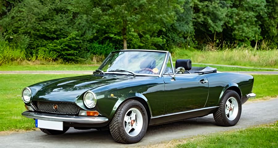RetroTehnica: FIAT 124 SPORT SPIDER