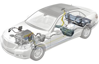 Componentele şi funcţionarea instalaţiei GPL