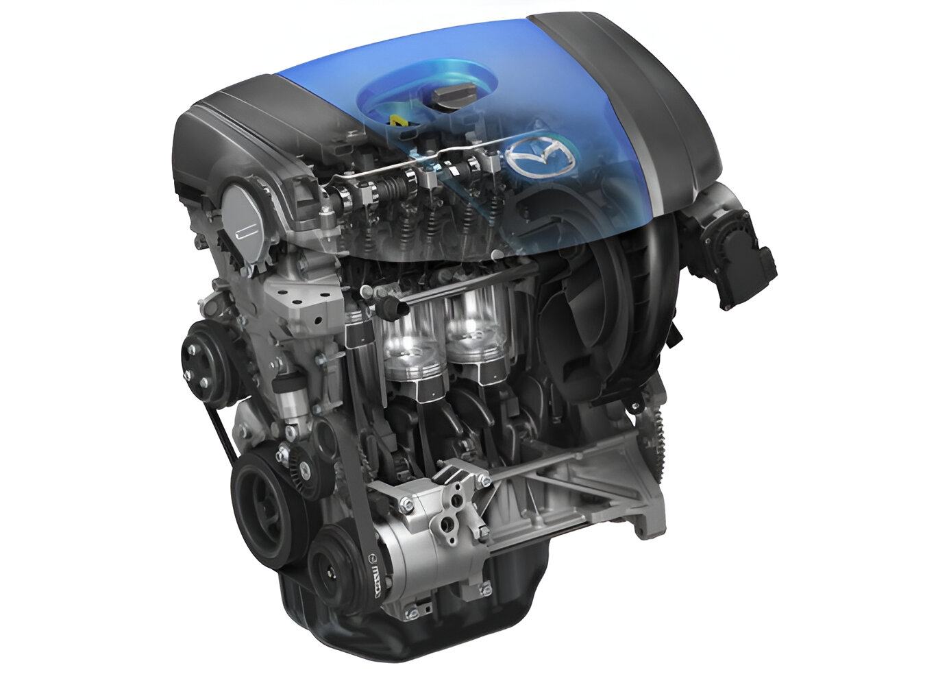 Motorul pe benzină Mazda 2.0L Skyactiv-G